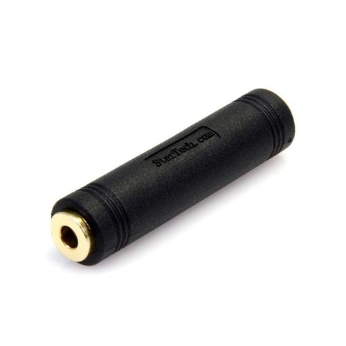 StarTech.com 3.5 mm to 3.5 mm Audio Coupler - Female to Female StarTech.com 3.5 mm to 3.5 mm Audio Coupler - Female to Female